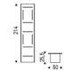 Cattelan Italia Fifty Модульная система хранения - fifty-bookcase