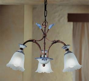 Светильник  потолочный подвесной (Люстра) Ferroluce Vicenza, C464/3 LA