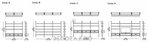 Стеллаж Porada Beam - beam_1
