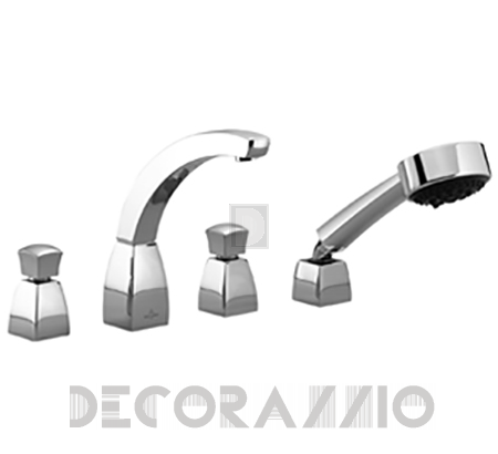 Смеситель для ванной Villeroy&Boch Square - 2751291000