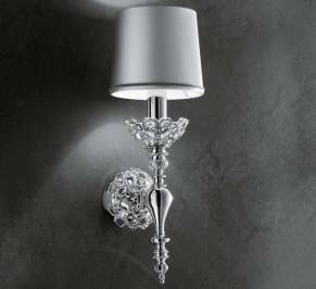 Светильник  настенный накладной (Бра) Masiero Imperial, Imperial Silver A1