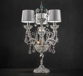 Светильник  настольный (Настольная лампа) Masiero Imperial, Imperial Silver TL3