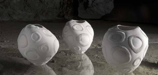 Ваза FOS Ceramiche Fossilia - FVG-12 W