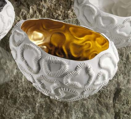 Ваза FOS Ceramiche Fossilia - FCO-12 G