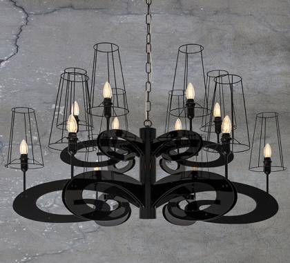 Светильник  потолочный подвесной (Люстра)