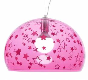 Светильник  потолочный подвесной (Люстра) Kartell Kids, Fl/y Kids Stars Pink