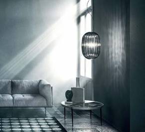 Светильник  потолочный подвесной (Люстра) Foscarini Plass, Plass Media Suspension Gr