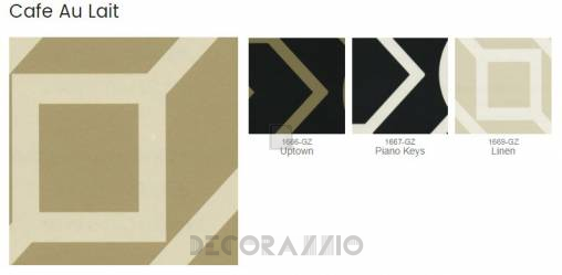 Обои Len-Tex Black/White Collection - 1666-GZ