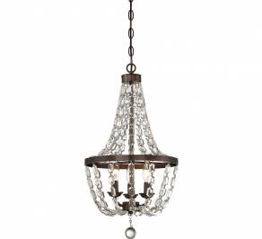 Светильник  потолочный подвесной (Люстра) Savoy House Mini Chandelier, 1-8733-3-28