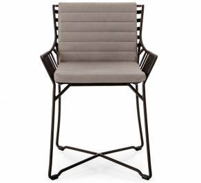 Кресло Roberti Rattan Hamptons Graphics, 9751-coffee