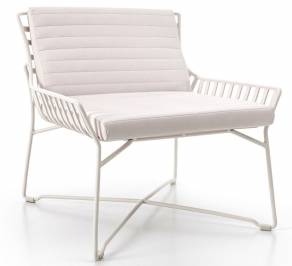 Кресло Roberti Rattan Hamptons Graphics, 9733 white