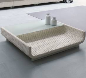 Кофейный, журнальный столик Roberti Rattan Hamptons, 9607