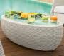 Кофейный, журнальный столик Roberti Rattan Igloo - 9634