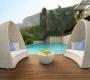 Кофейный, журнальный столик Roberti Rattan Igloo - 9634