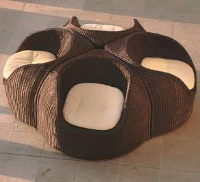 Кресло Roberti Rattan Coconut, 9581
