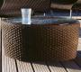 Кофейный, журнальный столик Roberti Rattan Saint Tropez - 9573