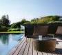 Кофейный, журнальный столик Roberti Rattan Saint Tropez - 9573