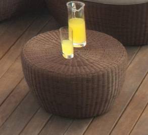 Кофейный, журнальный столик Roberti Rattan Les Iles, 9595