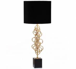 Светильник  настольный (Настольная лампа) Villa Lumi Urban vs Ethnic, genova-gold-table-lamp