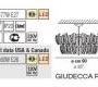 Светильник потолочный (Светильник) Vistosi Giudecca - giudecca-pl-52f