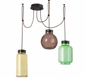 Светильник  потолочный подвесной (Люстра) Leds-C4 Decorative Raw, 00-5451-ci-e7v1