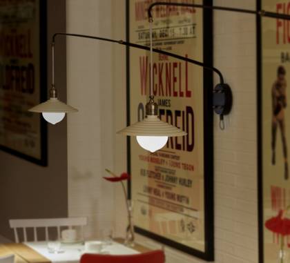 Светильник  настенный накладной (Бра)