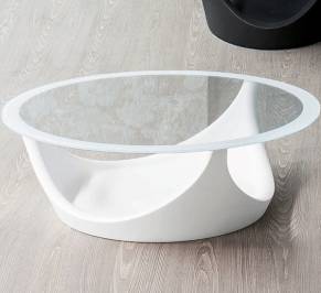 Кофейный, журнальный столик Bonaldo Arvo, Arvo wh