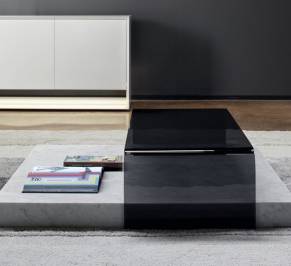 Кофейный, журнальный столик Bonaldo Ribbon, Ribbon 120