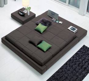 Кровать двуспальная Bonaldo Squaring, Squaring isola 154