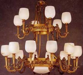 Светильник  потолочный подвесной (Люстра) Leds-C4 Alabaster Atlas, 20-2238-s4-55