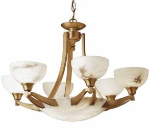 Светильник  потолочный подвесной (Люстра) Leds-C4 Alabaster Blanes, 20-1766-g8-55