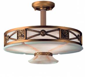 Светильник  потолочный подвесной (Люстра) Leds-C4 Alabaster Muse, 15-0260-g8-u9