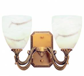Светильник  настенный накладной (Бра) Leds-C4 Alabaster Niagara, 05-0227-g8-55