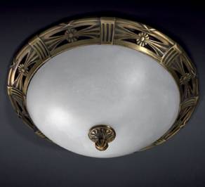 Светильник  потолочный накладной (Светильник потолочный) Leds-C4 Alabaster Roma, 15-2716-g8-55