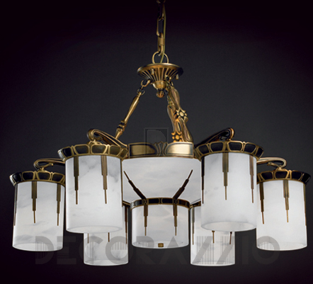 Светильник  потолочный подвесной (Люстра) Leds-C4 Alabaster Shanghai - 20-2724-g8-55