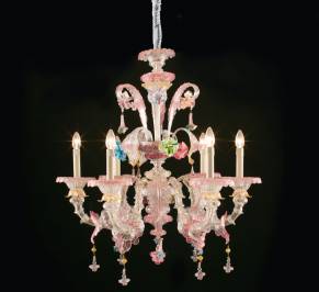 Светильник  потолочный подвесной (Люстра) Light4 Vecchia Murano, 020/6