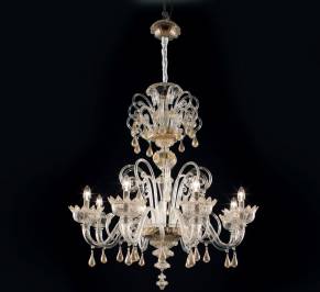 Светильник  потолочный подвесной (Люстра) Light4 Vecchia Murano, 066/8