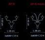 Светильник настенный (Бра) Light4 Efeso - efeso AP 2L