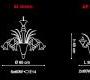 Светильник потолочный подвесной (Люстра) Light4 Helios - helios 6L up