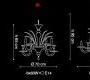 Светильник потолочный подвесной (Люстра) Light4 Zeus - zeus 8L
