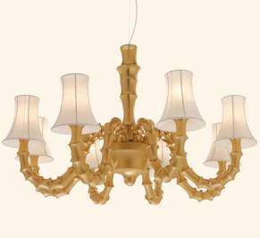 Светильник  потолочный подвесной (Люстра) Light4 Seahorse, seahorse SO 8L gold