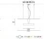 Светильник потолочный подвесной (Люстра) Light4 Drill - drill SO 80
