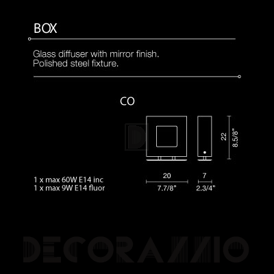 Светильник  настольный (Настольная лампа) Light4 Box - box CO