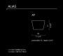 Светильник настенный накладной (Бра) Light4 Alias - alias AP