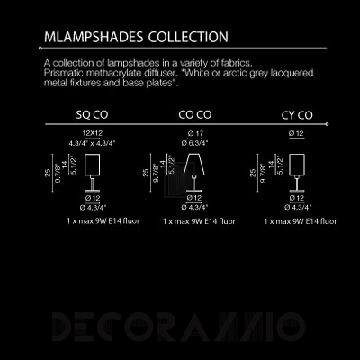 Светильник настольный (Настольная лампа) Light4 Ampshades - ampshades CY CO