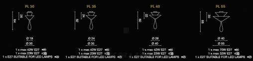 Светильник  потолочный накладной (Светильник потолочный) Light4 Cloe - cloe PL 30