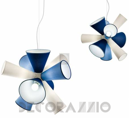 Светильник потолочный подвесной (Люстра) Light4 Aqua - aqua sphere 70 MIX 9L
