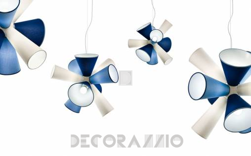 Светильник потолочный подвесной (Люстра) Light4 Aqua - aqua sphere 70 MIX 9L