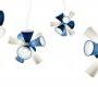 Светильник потолочный подвесной (Люстра) Light4 Aqua - aqua sphere 70 MIX 9L