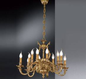 Светильник  потолочный подвесной (Люстра) Nervilamp 1630, nervilamp 1630/6+6